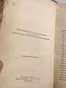 Rare Leather 1865 Peculiar-A Tale of the Great Transition Book Epes Sargent