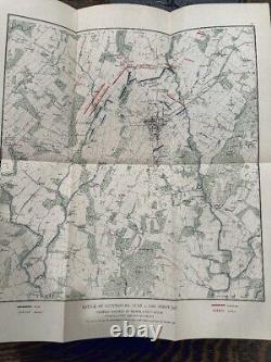 Report of the (Civil War) Battlefields of Gettysburg 1902 maps