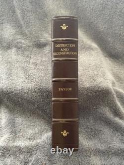 Richard TAYLOR / Destruction and Reconstruction. 1st Edition withCustom Slipcase