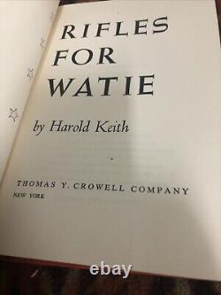 Rifles For Waite Harold Keith 1st Edition 1st Printing 1957 Civil War Classic