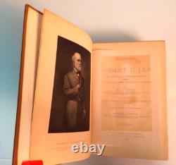 Robert E Lee Civil War Memoirs Confederate Military General South 1st Ed 1886