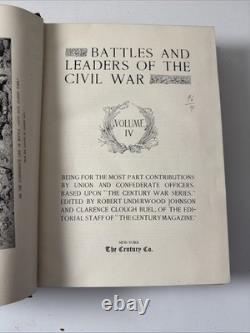 Robert Underwood Johnson / Battles and Leaders of the Civil War 4 vol 1884-88