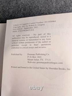 SIGNED Civil War Ordnance An Introduction by Robert H. Gregory 1st Edition