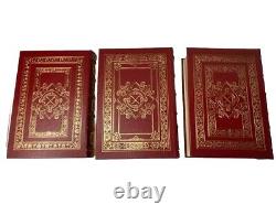 SIGNED EASTON PRESS The Civil War A Narrative In 3 Volumes by Shelby Foote