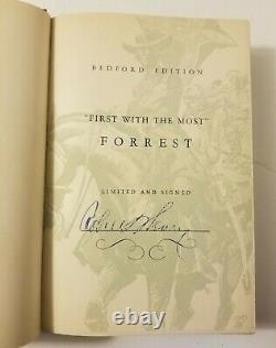 SIGNED/LTD'First With the Most' Forrest by Robert, 1944 Civil War HC