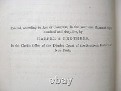 STORY OF THE GREAT MARCH George Ward Nichols 1865 1st Ed. Civil War SHERMAN 10