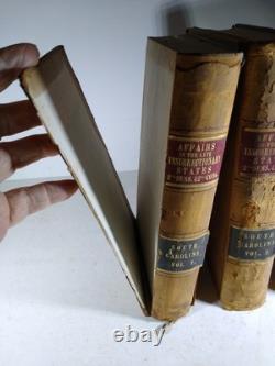 S. Carolina Post Civil War - 1872 3 Vol. Affairs of Late Insurrectionary States