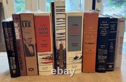 Shelby Foote Civil War History Library Lee Gettysburg Ken Burns R. E. Lee HC Lot