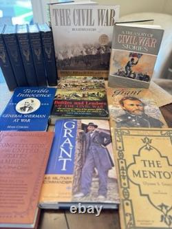 Shelby Foote Civil War History Library Lee Gettysburg Ken Burns R. E. Lee HC Lot