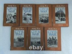Shelby Foote THE CIVIL WAR 40th Anniversary Ed. Time-Life 14 Vols Complete Set