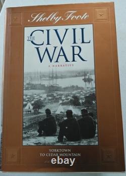 Shelby Foote THE CIVIL WAR 40th Anniversary Ed. Time-Life 14 Vols Complete Set