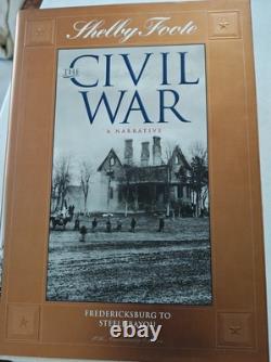 Shelby Foote THE CIVIL WAR 40th Anniversary Ed. Time-Life 14 Vols Complete Set
