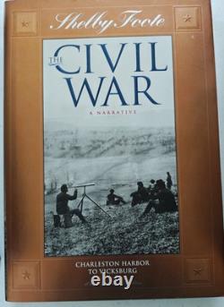 Shelby Foote THE CIVIL WAR 40th Anniversary Ed. Time-Life 14 Vols Complete Set