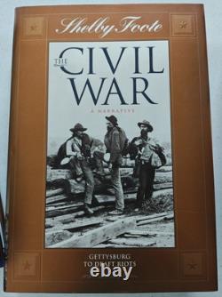 Shelby Foote THE CIVIL WAR 40th Anniversary Ed. Time-Life 14 Vols Complete Set