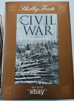 Shelby Foote THE CIVIL WAR 40th Anniversary Ed. Time-Life 14 Vols Complete Set