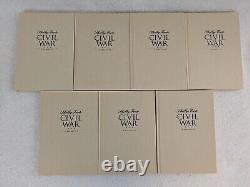 Shelby Foote THE CIVIL WAR 40th Anniversary Ed. Time-Life 14 Vols Complete Set