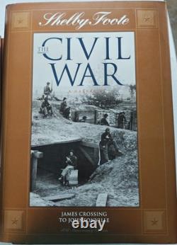 Shelby Foote THE CIVIL WAR 40th Anniversary Ed. Time-Life 14 Vols Complete Set