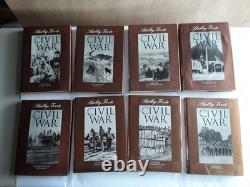 Shelby Foote THE CIVIL WAR A Narrative 14 Vol 40th Anniversary Edition Time-Life