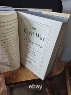 Shelby Foote The Civil War A Narrative 3 Volume Set Slipcase Random House