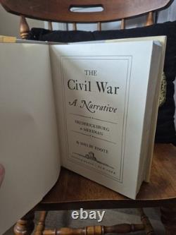 Shelby Foote The Civil War A Narrative 3 Volume Set Slipcase Random House