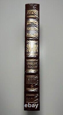 Shiloh Shelby Foote Easton Press Signed Ed. 2012 Leather NEW SEALED Civil War