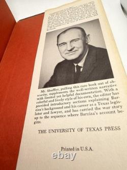 Signed 1964 Prisoner Of War R. Henderson Shuffler UT Press Texas Civil War HCDJ