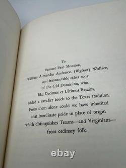 Signed 1964 Prisoner Of War R. Henderson Shuffler UT Press Texas Civil War HCDJ