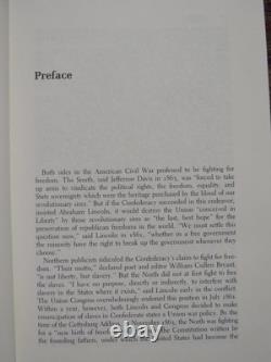 Signed Battle Cry Of Freedom Pulitzer Prize CIVIL War -dj In Brodart Cover