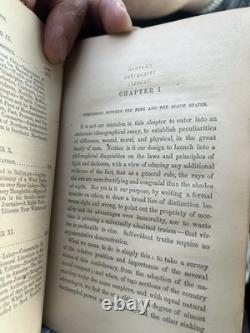 Signed Chas. SUMNER 1857 Impending Crisis of the South Hilton Helper 1st Ed LTHR