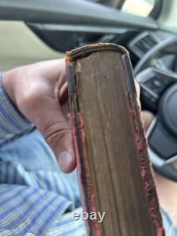 Signed Chas. SUMNER 1857 Impending Crisis of the South Hilton Helper 1st Ed LTHR