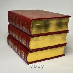 Signed Easton Press The Civil War A Narrative 3 Vols, Shelby Foote (1991)