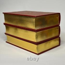 Signed Easton Press The Civil War A Narrative 3 Vols, Shelby Foote (1991)