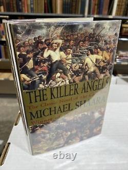 Signed The Killer Angels Michael Shaara Civil War Random House 1st THUS BCE Rare