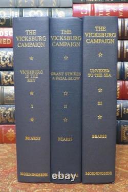 Signed The Vicksburg Campaign Signed By Ed Bearss CIVIL War Brand New