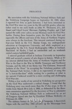 Signed The Vicksburg Campaign Signed By Ed Bearss CIVIL War Brand New