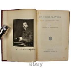 Slavery Civil War Black Elite Booker T Washington First Edition 1901 Tuskegee HC