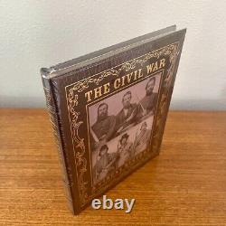 Smithsonian The Civil War A Visual History Easton Press NEW SEALED HC Leather
