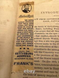 Soldiers National Cemetery At Gettysburg Revised Report & maps Harrisburg 1867