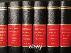 Southern Historical Society Papers CIVIL War Complete 55 Volume Set New