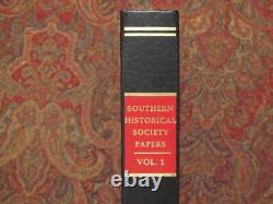 Southern Historical Society Papers CIVIL War Complete 55 Volume Set New