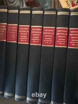 Southern Historical Society Papers Civil War Complete 55 Volume Set Hardcover