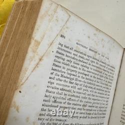 Southern History Of The War Vol 1 &2 Edward Pollard 1866 Book -HC Civil War