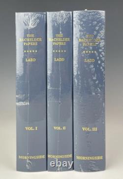 THE BACHELDER PAPERS 3 Vol Complete Set Gettysburg, Civil War by Ladd NEW
