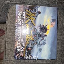 THE CIVIL WAR ART OF MORT KUNSTLER Hardcover Excellent Condition