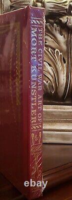 THE CIVIL WAR ART OF MORT KUNSTLER (SIGNED, Easton Press, New / Sealed)