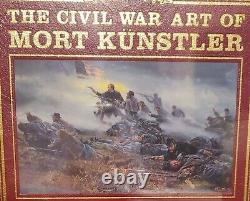 THE CIVIL WAR ART OF MORT KUNSTLER (SIGNED, Easton Press, New / Sealed)