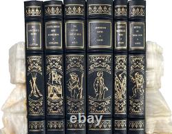THE CIVIL WAR ERA- Easton Press-Lot of 6-Gilt Edged Pages, Premium Leather MINT