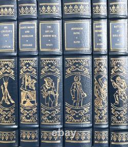 THE CIVIL WAR ERA- Easton Press-Lot of 6-Gilt Edged Pages, Premium Leather MINT