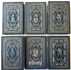 THE CIVIL WAR ERA- Easton Press-Lot of 6-Gilt Edged Pages, Premium Leather MINT