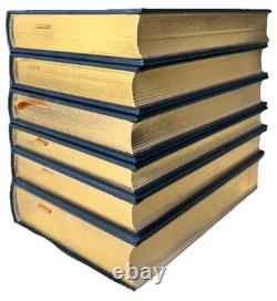 THE CIVIL WAR ERA- Easton Press-Lot of 6-Gilt Edged Pages, Premium Leather MINT